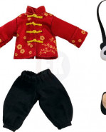 Original Character Parts for Nendoroid Doll figúrkas Outfit Set: Short Length Chinese Outfit (Red)